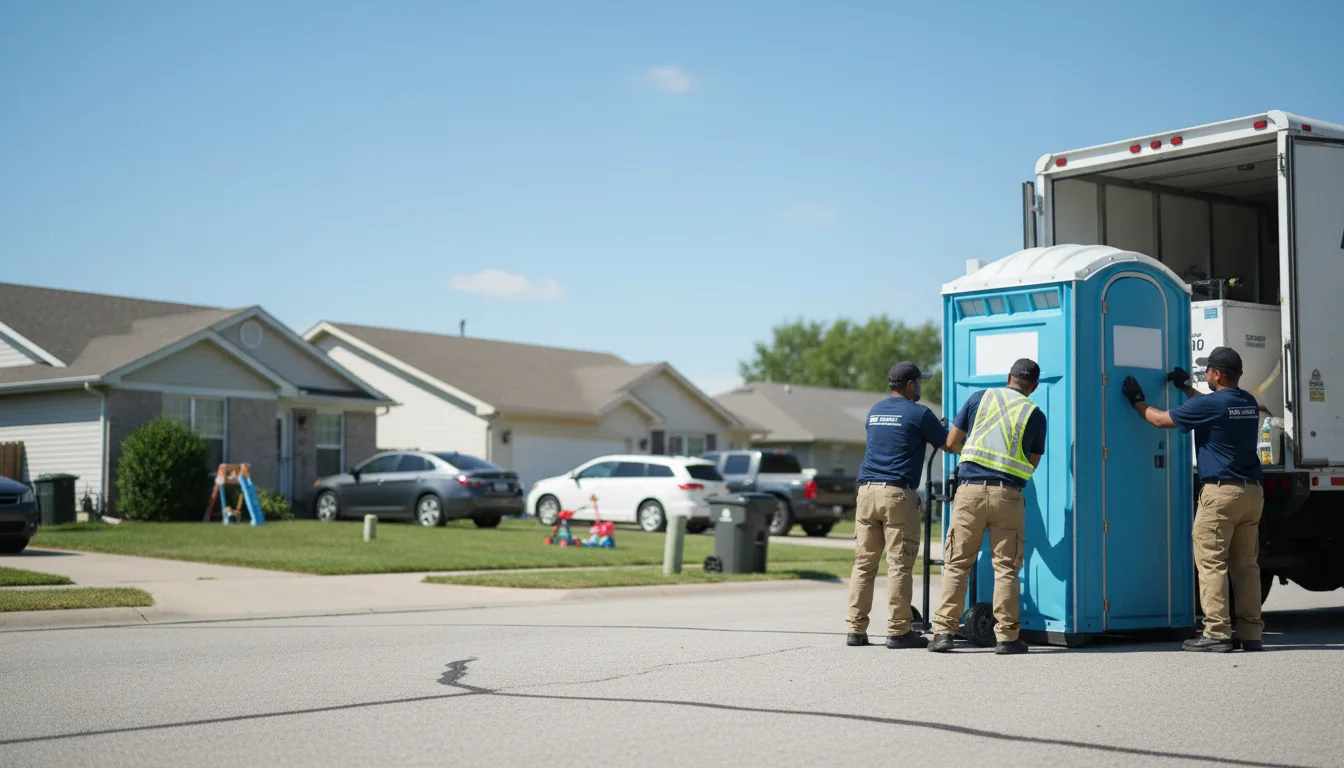 Standard Porta Potty Rentals in Council Bluffs, IA near me
